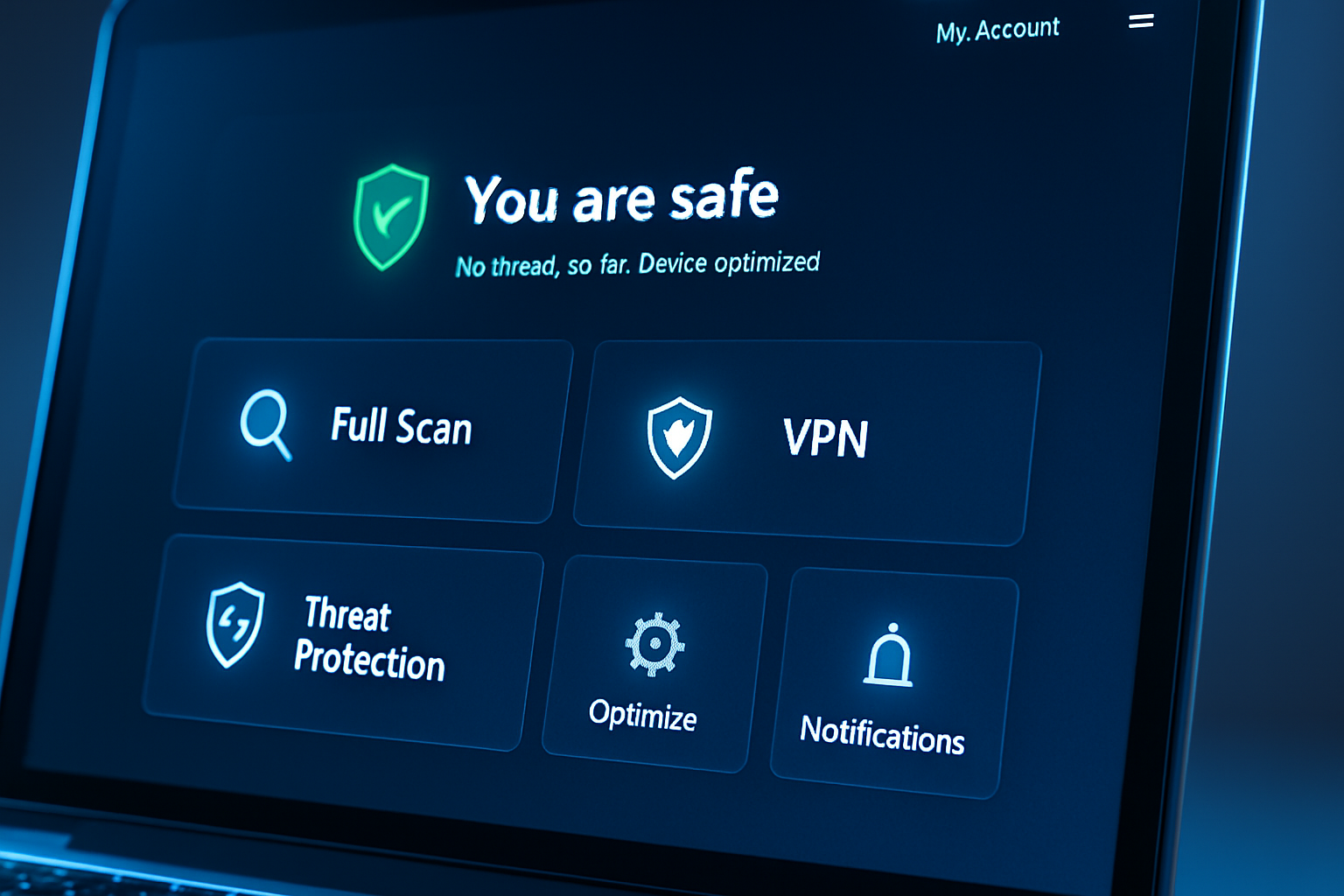 Bitdefender Blocking a Malicious Website
